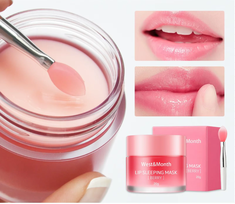 Berry Lip Sleeping Mask – Overnight Moisturising & Lip Line Care (20g)
