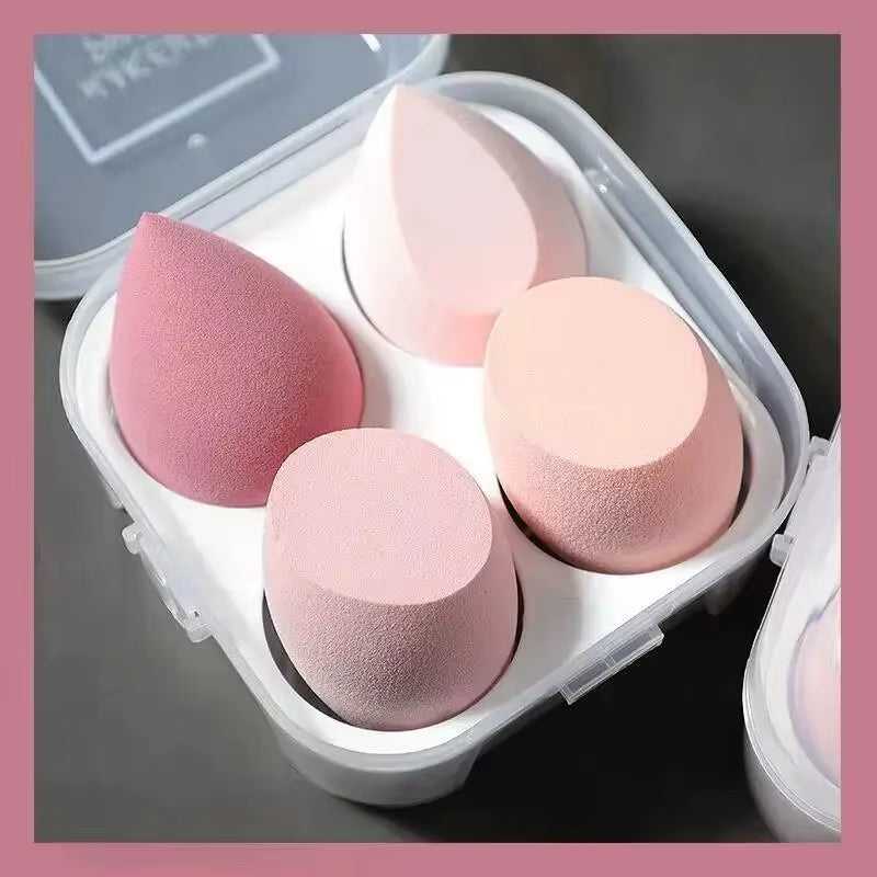 4-Piece Colourful Makeup Sponge Set