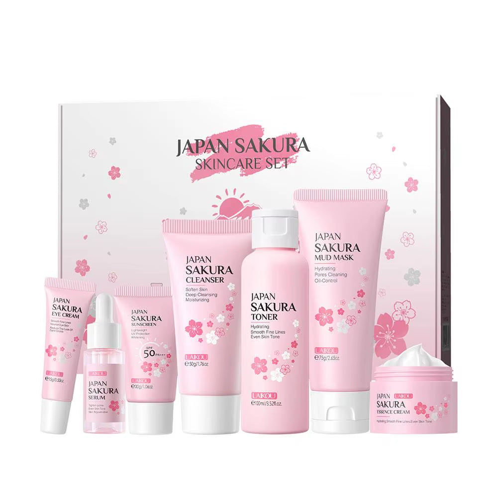 Facial Skin Care Set – Gentle Cleansing & Hydrating Travel Kit