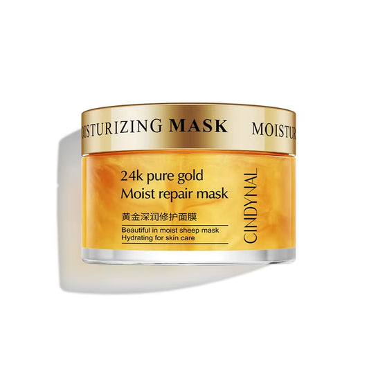 24K Golden Face Cream with Collagen – Moisturising, Firming & Hydrating (120g)