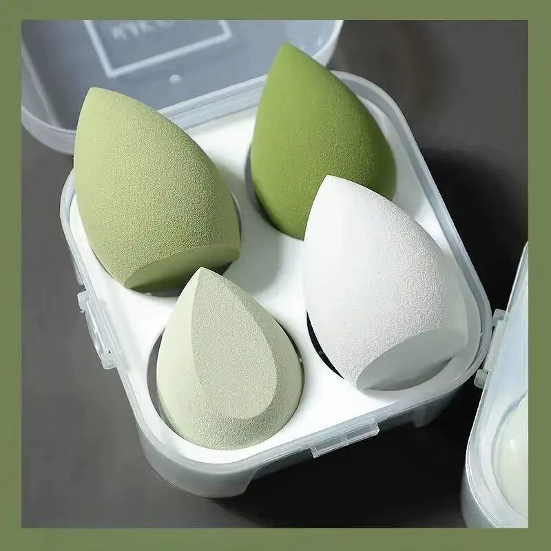 4-Piece Colourful Makeup Sponge Set
