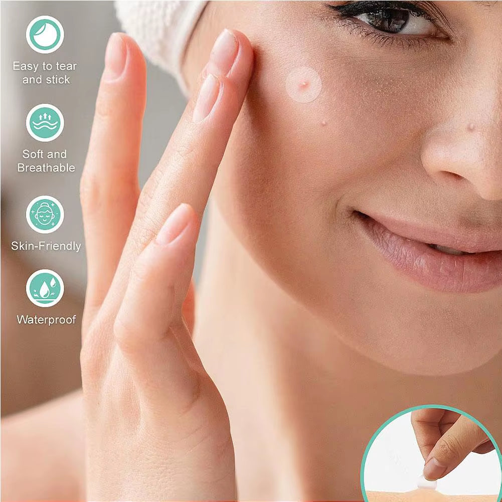 Invisible Acne Patches – Hydrocolloid Spot Stickers