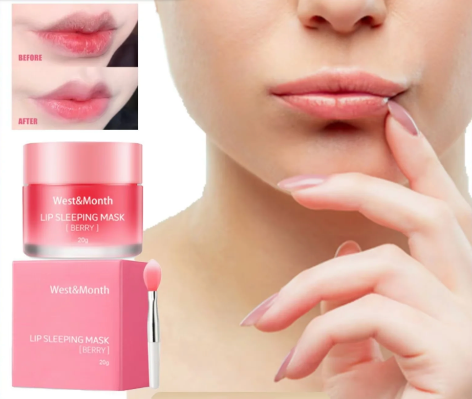 Berry Lip Sleeping Mask – Overnight Moisturising & Lip Line Care (20g)