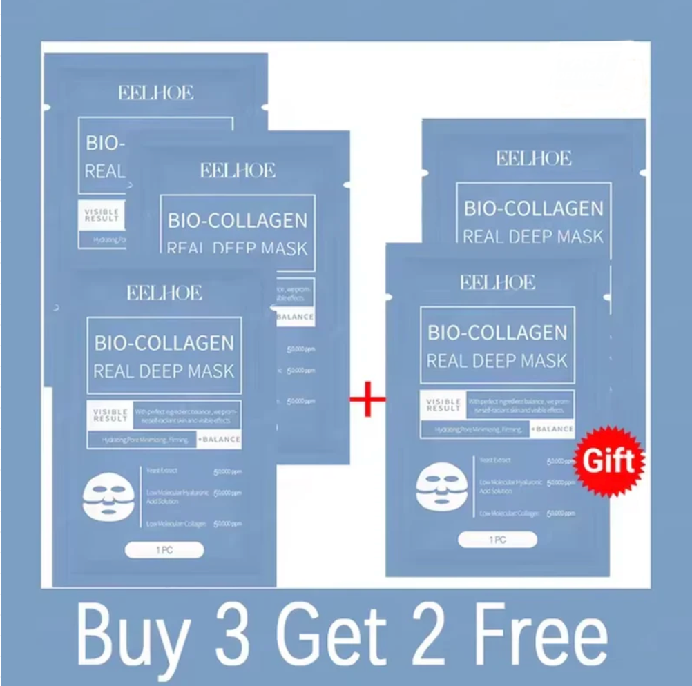 Korean Collagen Hydrogel Mask for Smooth & Radiant Skin