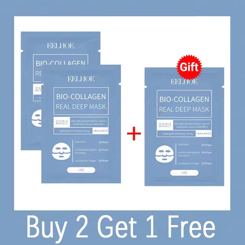 Korean Collagen Hydrogel Mask for Smooth & Radiant Skin