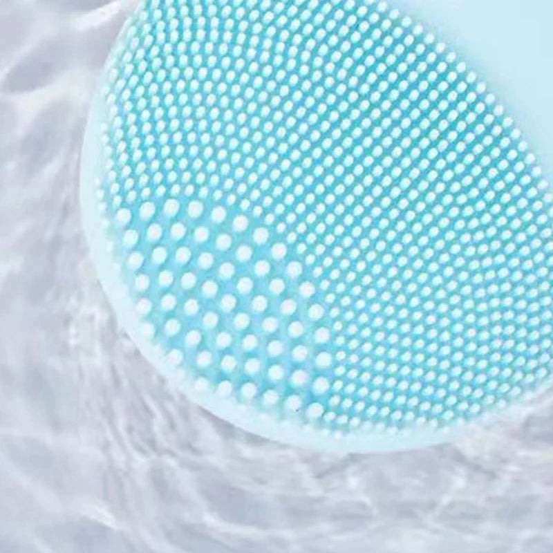 Electric Silicone Facial Brush – Waterproof Exfoliating Cleanser & Massager