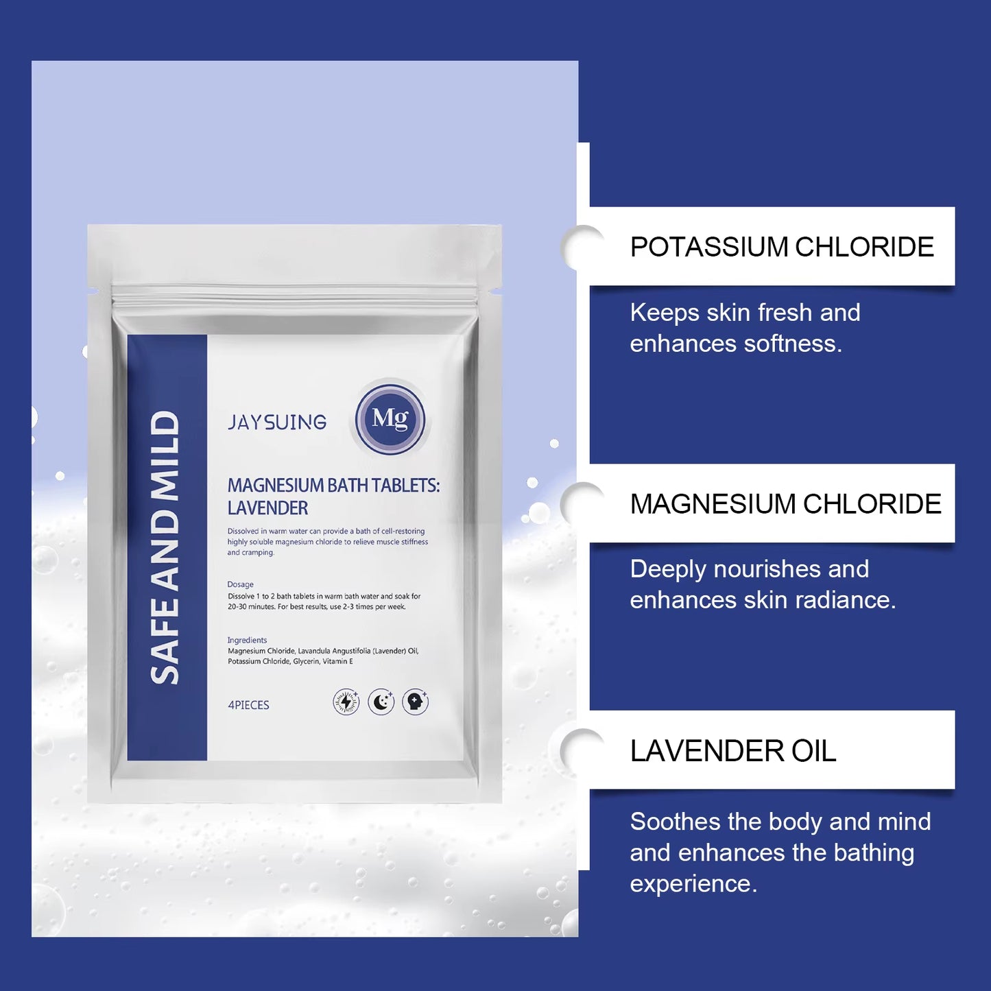 Aromatherapy Shower Steamers – Stress Relief, Moisturising & Nourishing Nighttime Shower Tablets