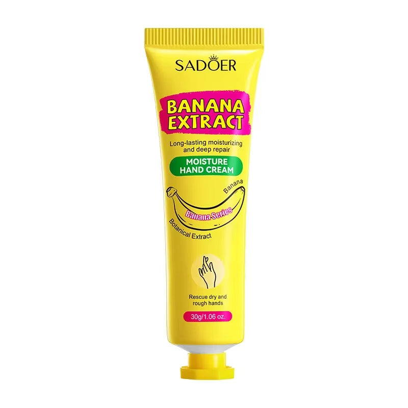 Banana Anti-Crack Hand Cream – Moisturizing, Repairing & Nourishing Winter Care