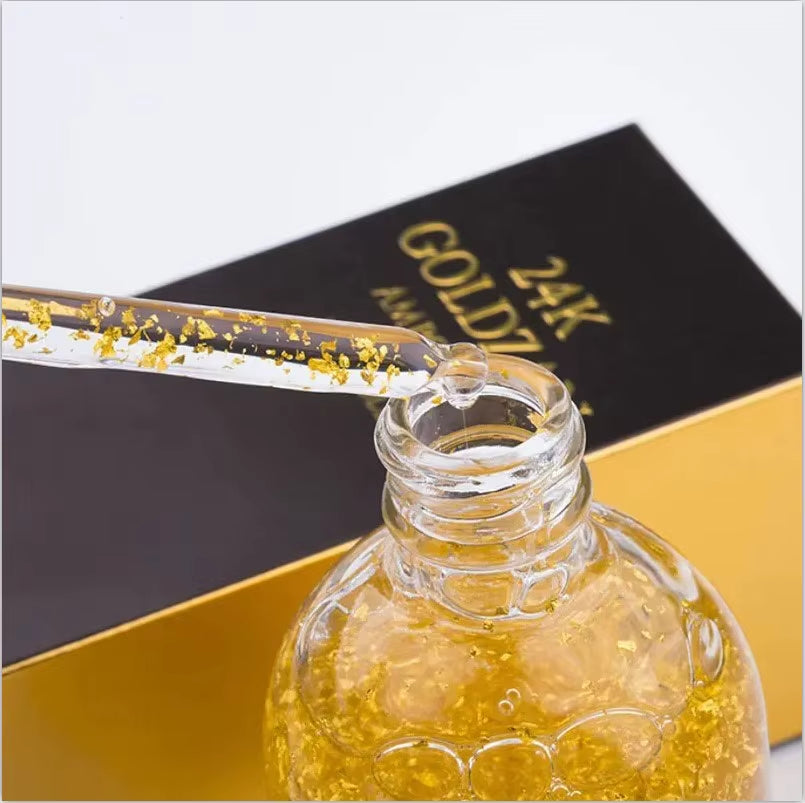 24K Gold & Niacinamide Face Serum – Anti-Ageing & Hydrating Formula