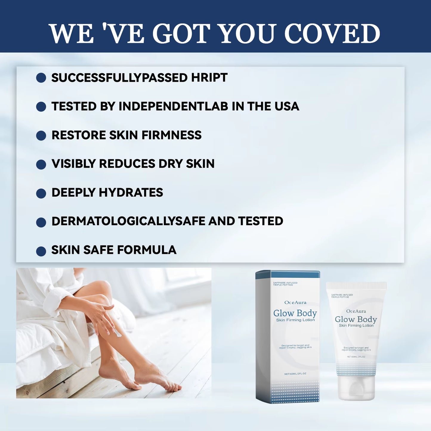 Hydrating & Repairing Body Lotion – Oil Control & Skin Firming