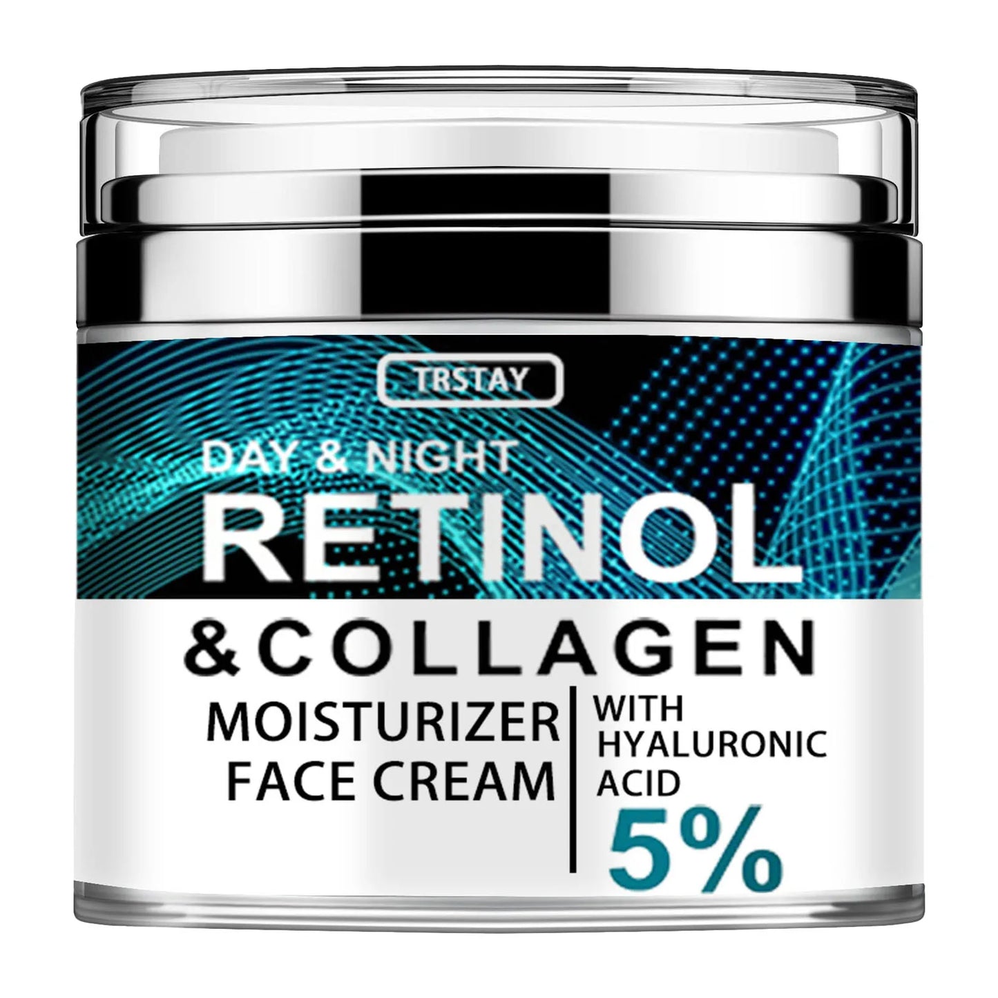 Collagen & Retinol Hyaluronic Acid Face Cream – Anti-Aging & Hydrating Moisturiser