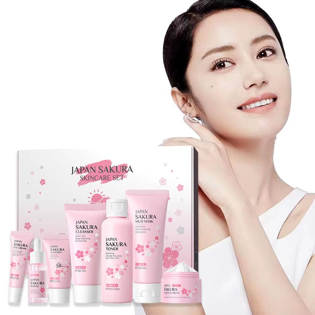 Facial Skin Care Set – Gentle Cleansing & Hydrating Travel Kit