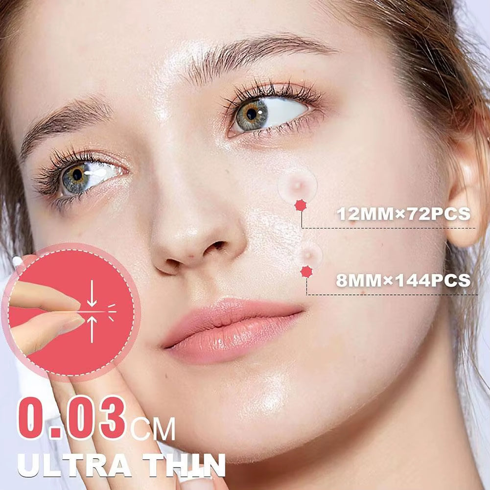 Invisible Acne Patches – Hydrocolloid Spot Stickers