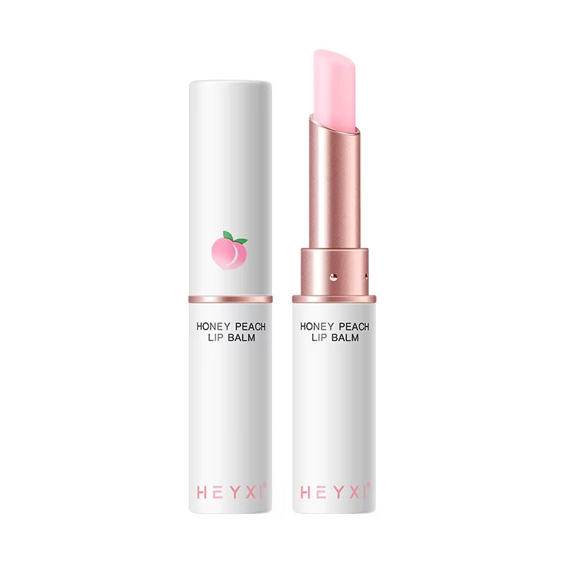 Honey Peach Colour-Changing Lip Balm – Hydrating, Plumping & Nourishing Lip Care