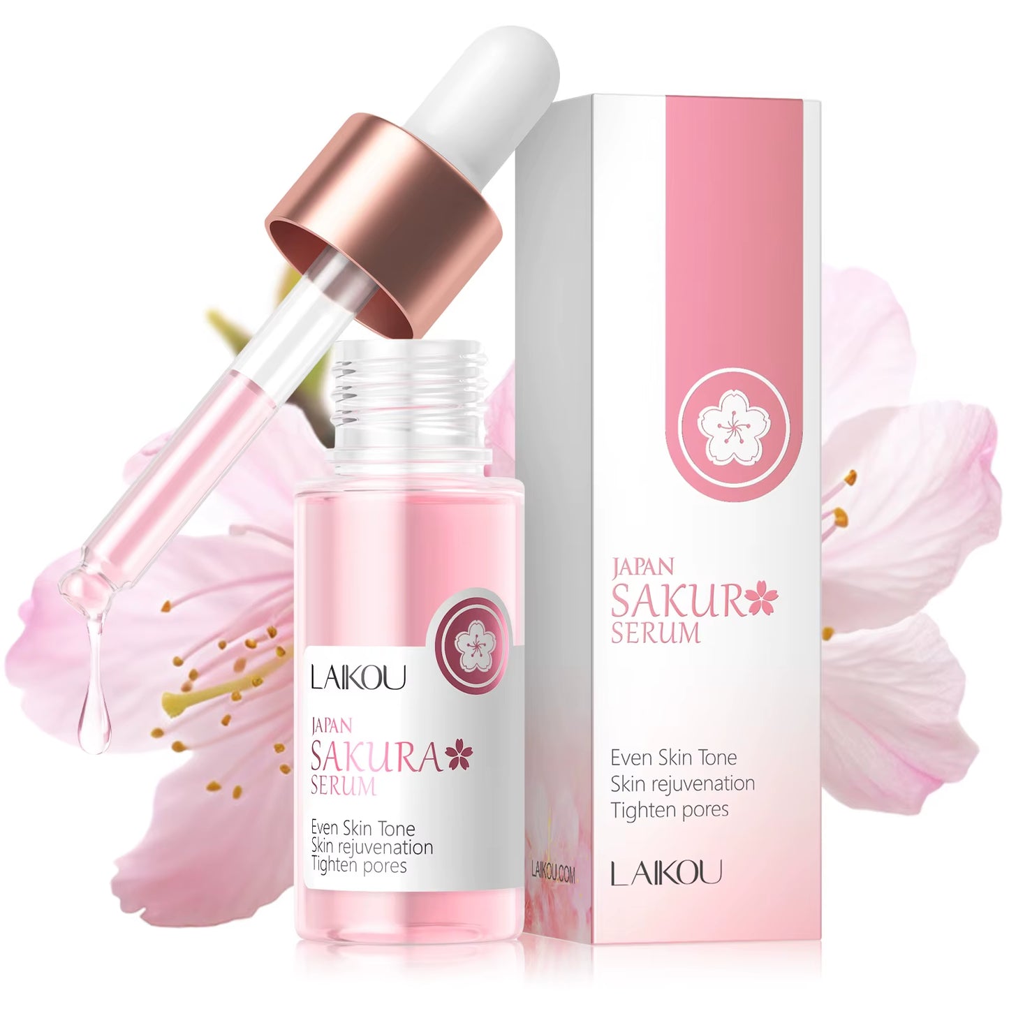 Cherry Blossom Facial Essence – Hydrating & Firming Sakura Moisturiser
