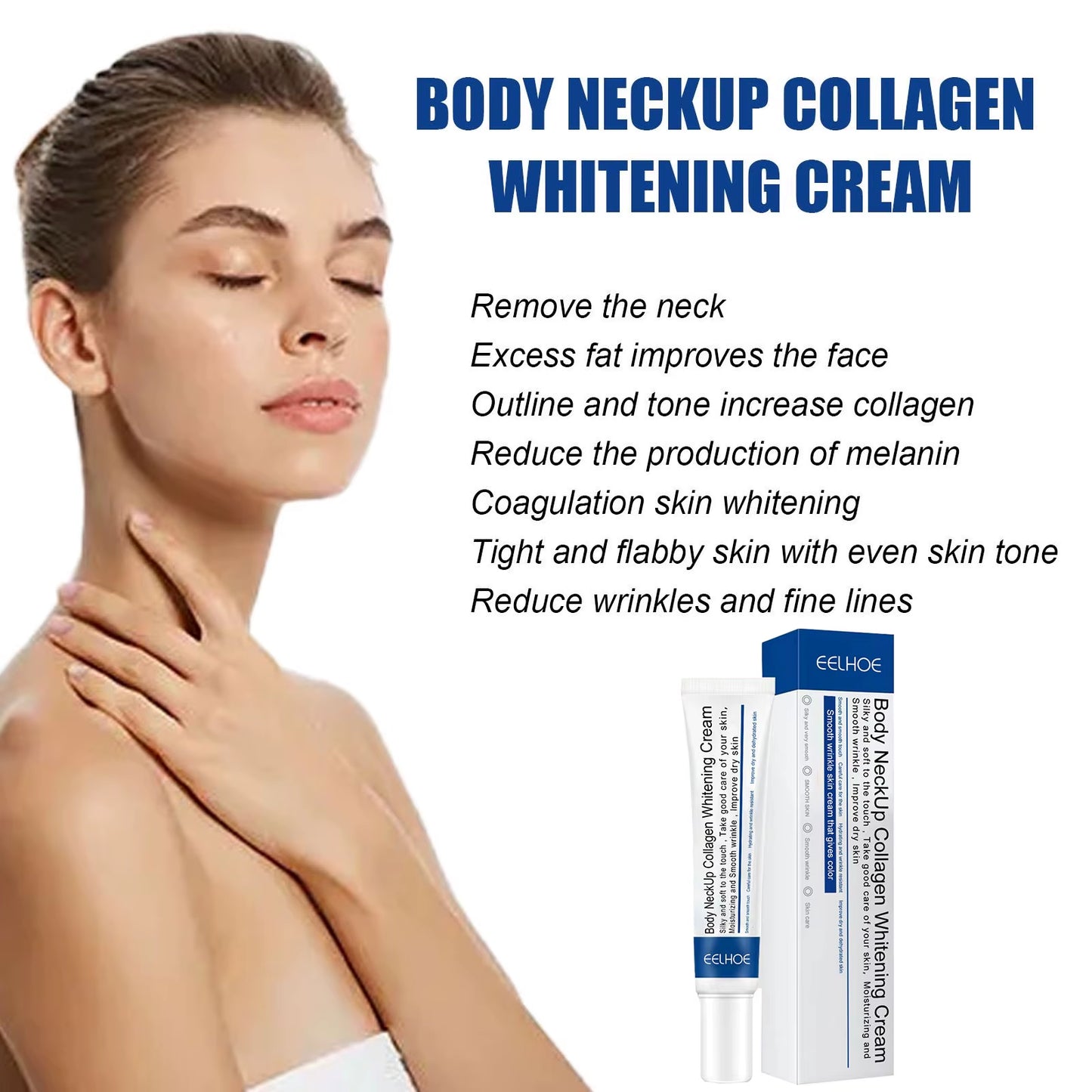 Collagen Neck Cream – Lift, Tighten & Reduce Neck Lines, Moisturising & Firming
