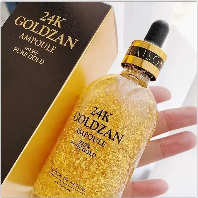 24K Gold & Niacinamide Face Serum – Anti-Ageing & Hydrating Formula