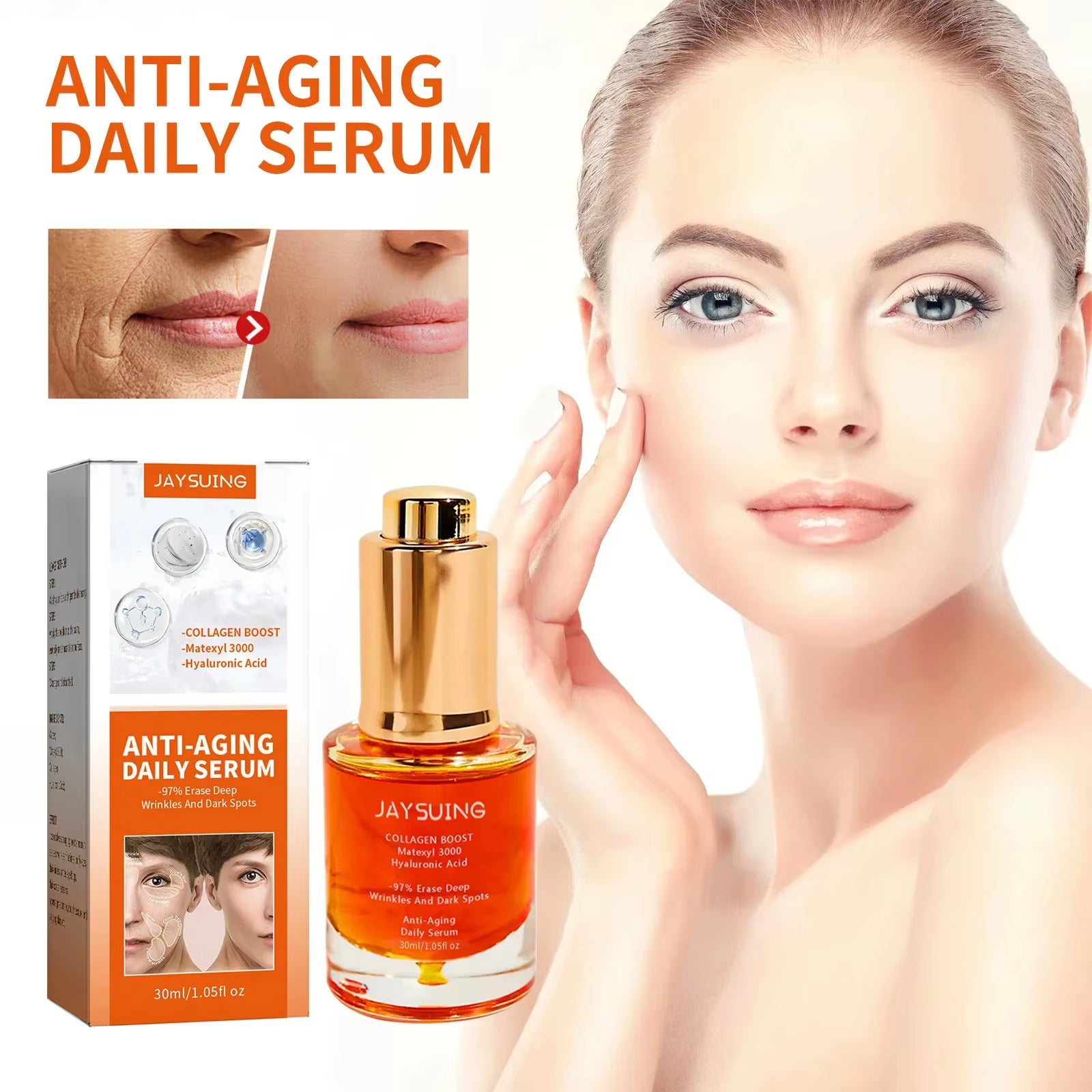 Collagen Firming Face Serum – Anti-Wrinkle & Lifting Essence