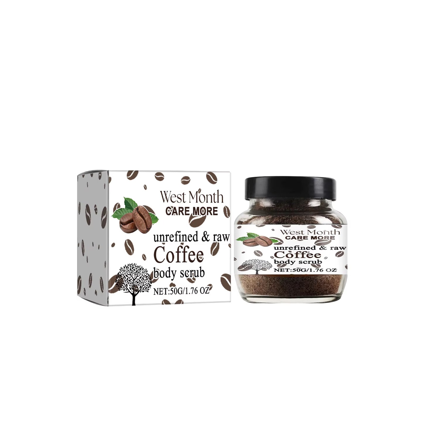 Coffee Body Scrub Cream – Exfoliating, Brightening & Moisturising