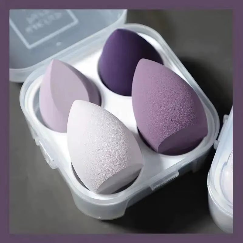 4-Piece Colourful Makeup Sponge Set