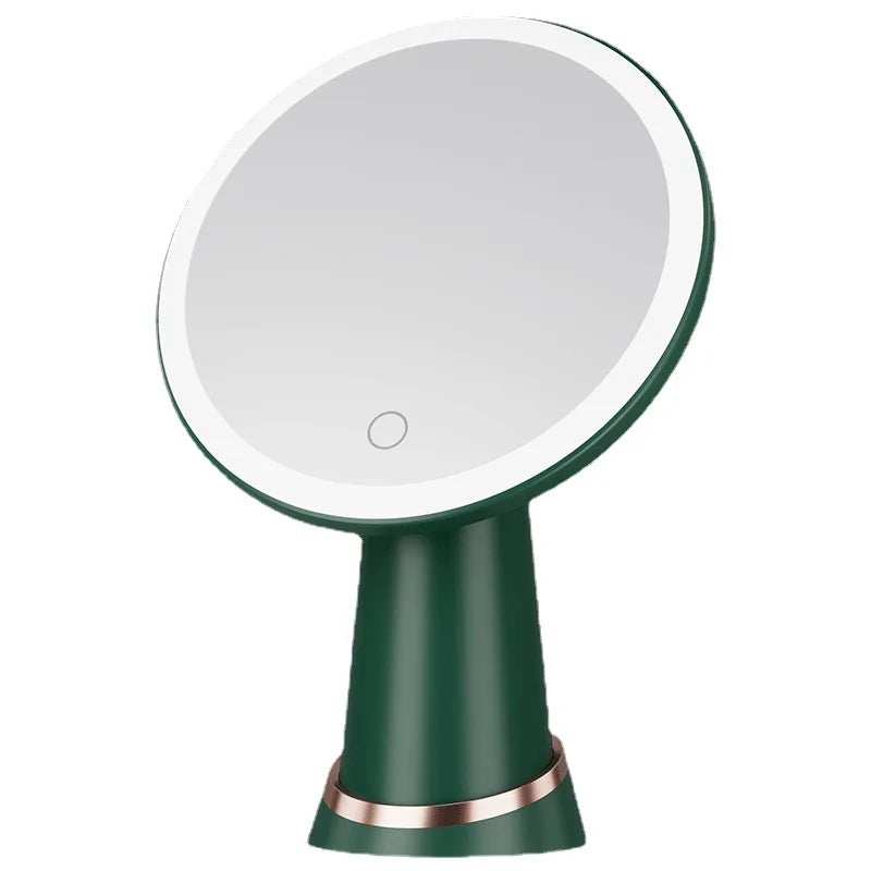LED Beauty Mirror with Stand – 3 Light Settings & Touch Sensor