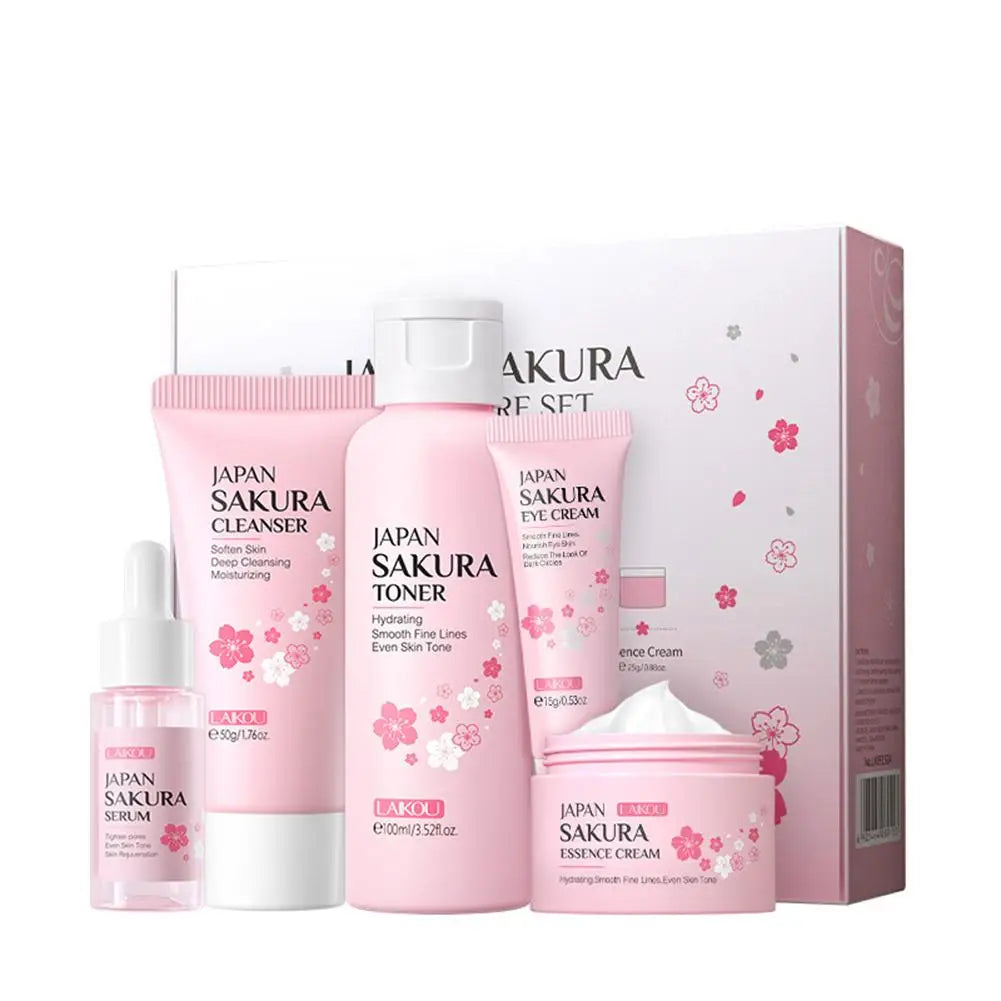 Facial Skin Care Set – Gentle Cleansing & Hydrating Travel Kit