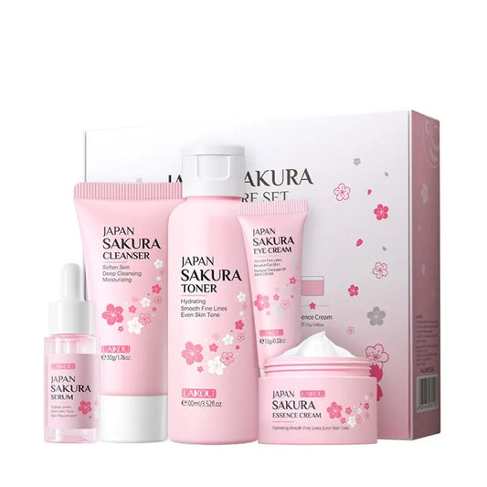 Facial Skin Care Set – Gentle Cleansing & Hydrating Travel Kit